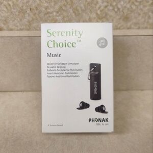 Phonak Serenity Choice Music Earplugs